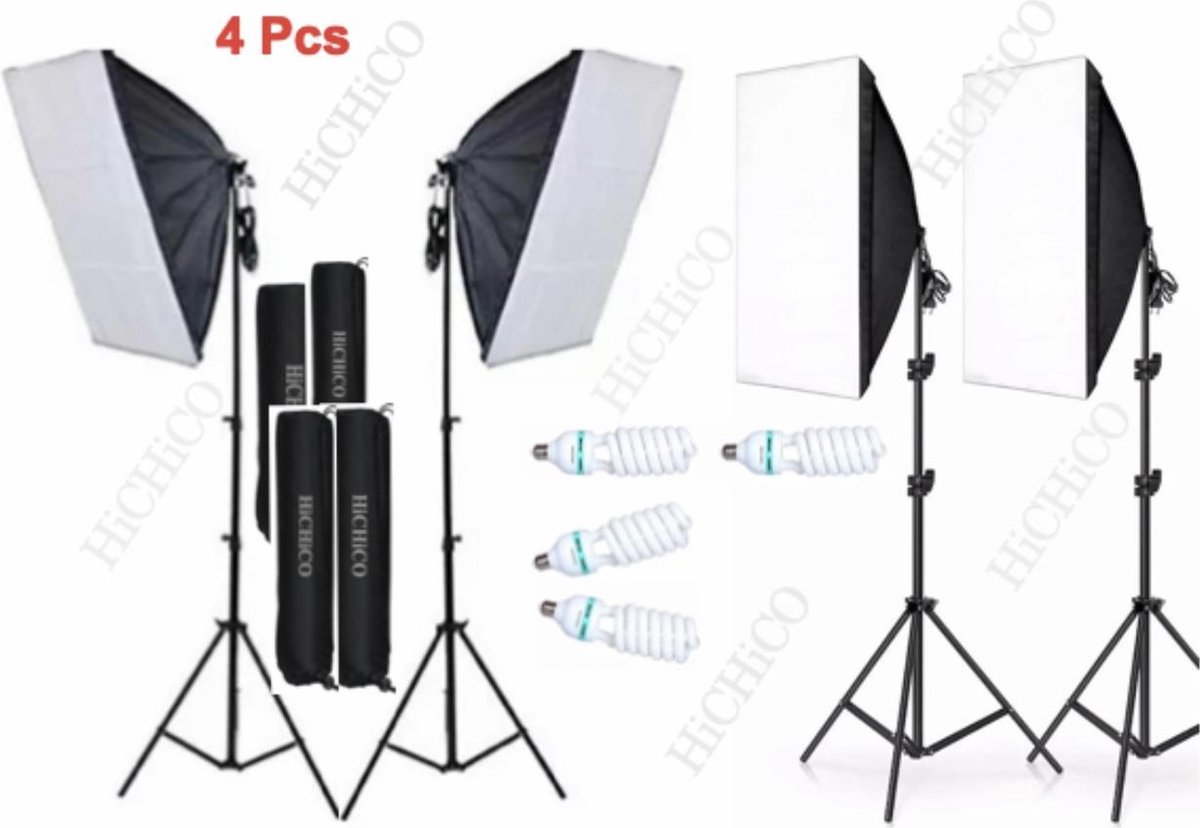 Fotografie Paraplu Verlichting, 50 cm Fotografie Fotostudio Doorschijnende Paraplu Zachte Witte Paraplu voor Fotoportret Studio Schieten Daglicht (Wit