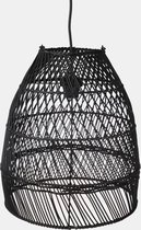 Unlimited Living - Lampenkap - Rotan - Zwart - Ø35 cm