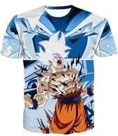 Dragon Ball Z -heren-jongens t-shirt-3D-maat L