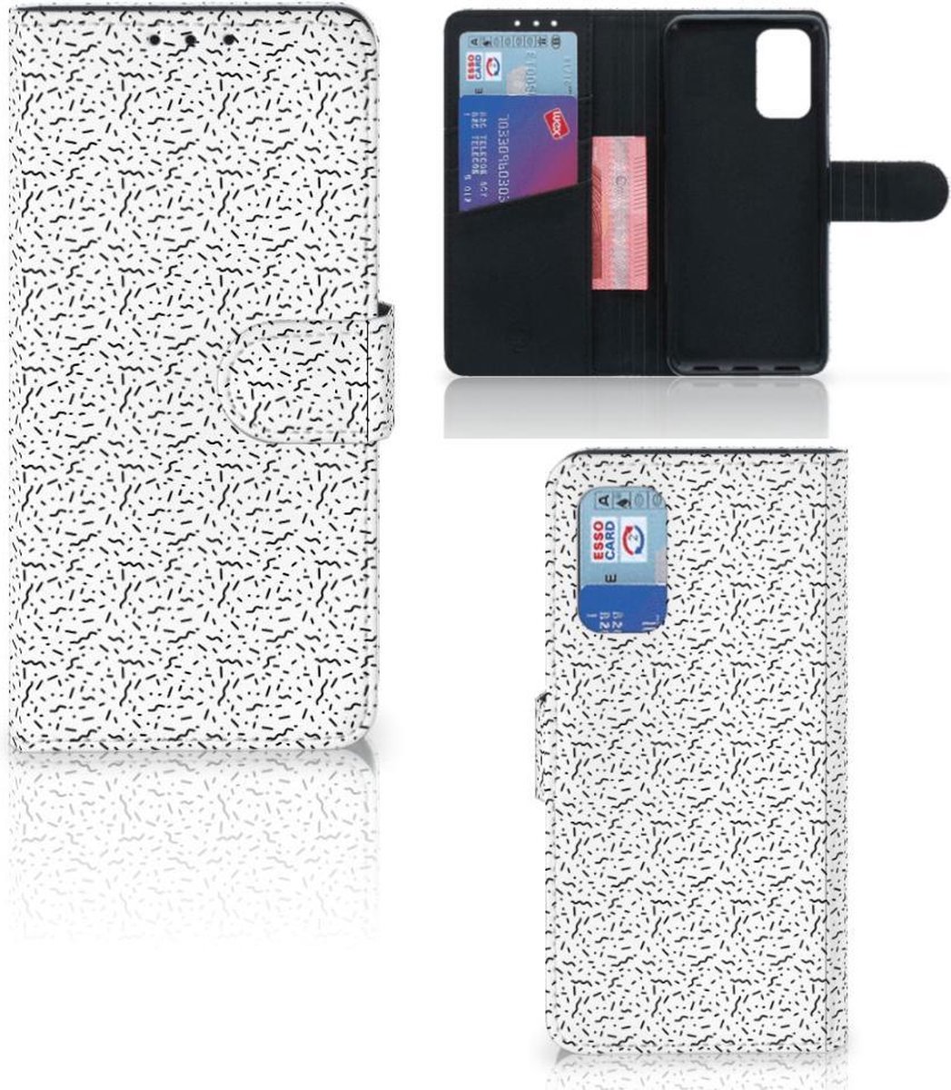 Samsung Galaxy A32 4G Telefoon Hoesje Stripes Dots