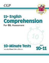 New 11+ GL 10-Minute Tests: English Comprehension - Ages 10-11 (with Online Edition)
