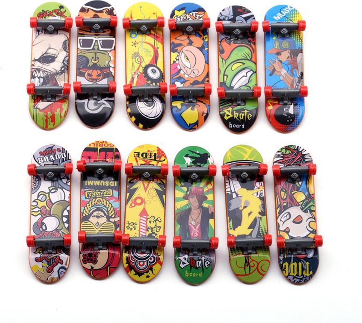 Finger Skateboard - Mini Skateboard - Touche - Touche - Set 3