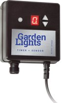 Garden Lights Twilight Switch Avec Minuterie 12v 150 W Noir