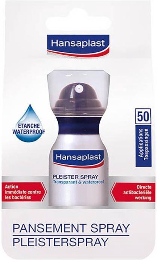 Hansaplast - Pleisterspray -Antibacterieel - Wond desinfectie - 1 stuk - Hansaplast
