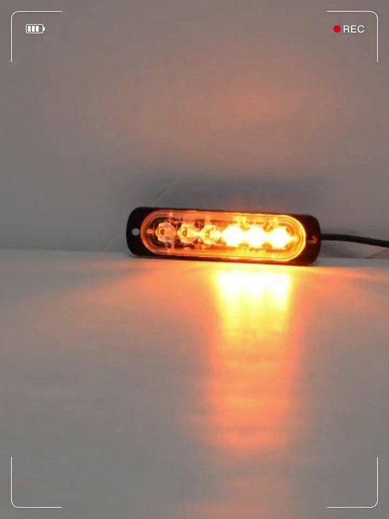 1200mm Lampe Stroboscope Flash LED Ambre Secours Gyrophare