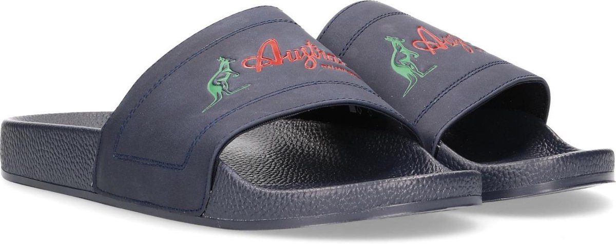 Australian slipper - Ace ita logo - navy - maat 40
