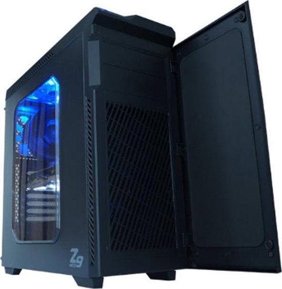 ZALMAN behuizing zonder voeding Z9 NEO PLUS - Formaat ATX - Volledig venster - Medium toren - Zwart