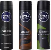 Nivea Deo Spray Men Deep - MIX - Dark Wood / Espresso / Amazonia