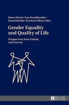 Gender Equality and Quality of Life
