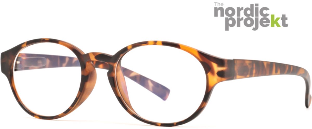 Nordic Vision COPENHAGEN leesbril +3.00 - Tortoise