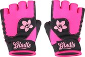 Gladts Hawai flower style sporthandschoenen - maat M -fitnesshandschoenen - geschikt voor fitness en cross trainingen - dames