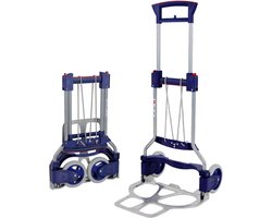 Inklapbare professionele steekwagen RuXXac-cart Business XL - aluminium - draagvermogen 125 kg - extra grote schep
