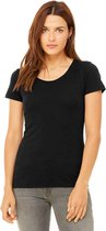 3 Pack Vanilla Dames T-shirt rond hals-Maat- L- (kleuren Zwart- Wit- Roze)