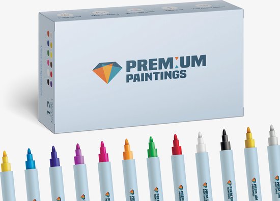 RiyaNed Acrylstiften wit, 2,0 mm, waterdicht, voor steen, hout, glas, keramiek, canvas, banden. Kleur voor grafsteen lettertype (8