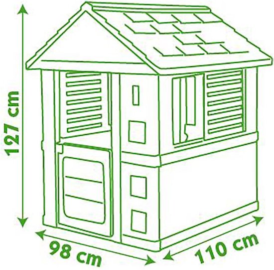Smoby - Lovely Speelhuis - Speelhuis