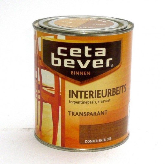 Cetabever Interrieurbeits - Transparent - Acryl - Linde Green 0 75 litres