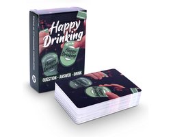 Happy Drinking - Drankspel, Speelkaarten, Kaartspel, Party game, 18+