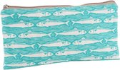 CGB Giftware Harbour Teal Fish Wash Bag (Prod: H: 15cm W: 28cm D:0.7cm) (Teal)