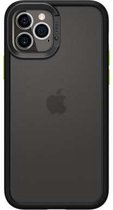 Spigen - Apple iPhone 12 Pro Max - Cyrill Color Brick Telefoonhoesje - Zwart