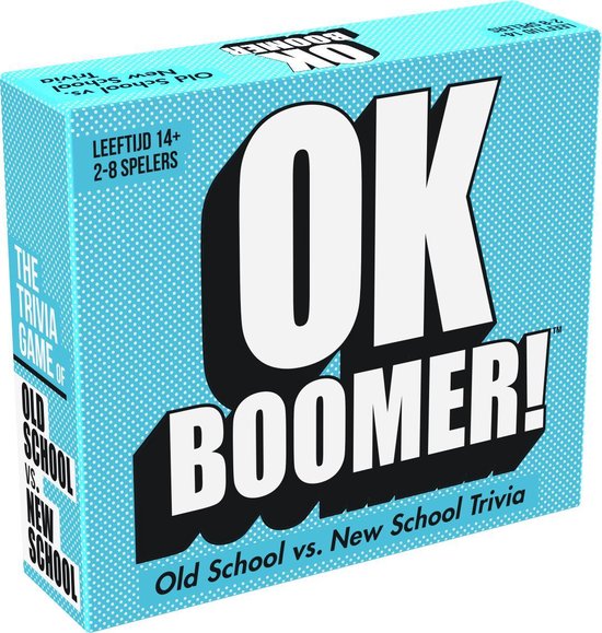Thumbnail van een extra afbeelding van het spel OK BOOMER - De kennisquiz waarbij de oudere generatie het opneemt tegen de jongere!