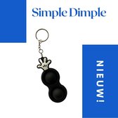 Simple Dimple sleutelhanger - Fidget toys - Simple dimple - Mickey Mouse hand
