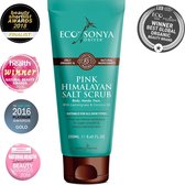 Eco by Sonya Pink Himalayan Salt Scrub - 250 ml - Body, Hands, Face - suitable for all skin types