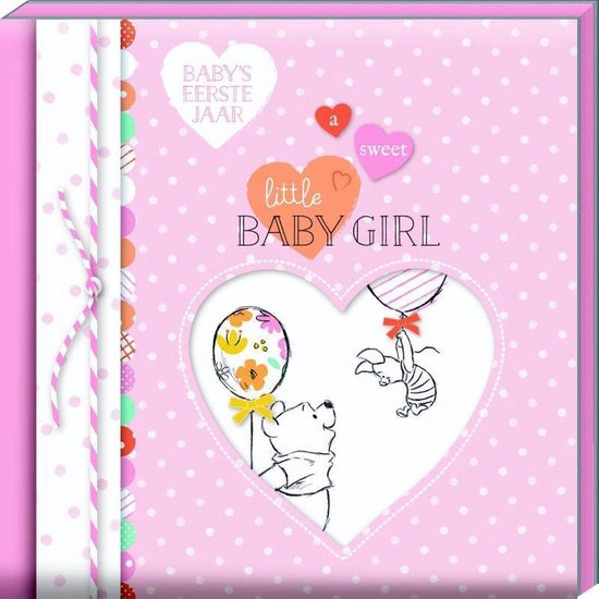 Disney - Babyboekje - Baby's Eerste Jaar - Winnie The Pooh - Meisje - Interstat