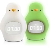 Achaté Pinguïn Slaaptrainer - Kinderwekker - Met nachtlamp functie en wekker timer