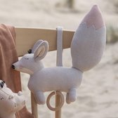 Baby Bello Finny the Fennex Fox - Muziekmobiel - Sandy Pink