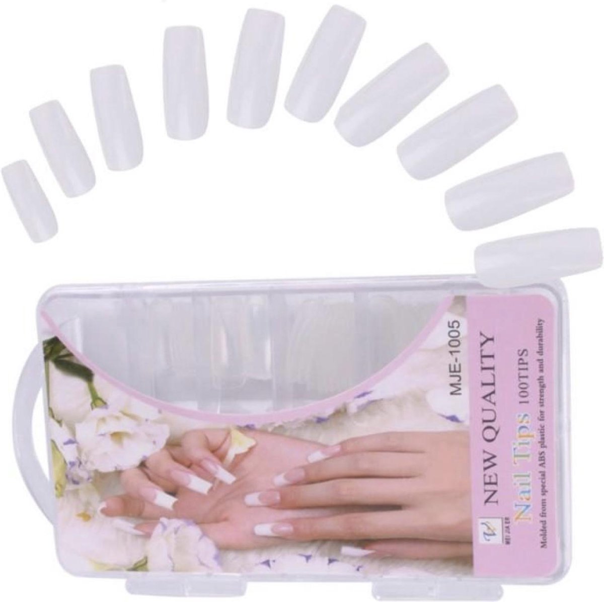 Goedkoopste Lilyz - nageltips clear - 100tips