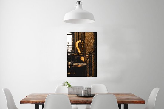 Affiche Doré - Assiette - Ville - 60x90 cm