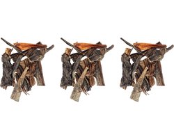 3 x 1 kg Pensstaafjes Gedroogde Pens Staafjes Rund Runderpens Gedroogd Natuurlijke Snacks Tribe