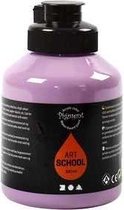 Acrylverf - Paars - Dekkend - Pigment Art School - 500 ml