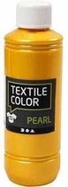Textielverf - Geel - Parelmoer - Creativ Company - 250 ml
