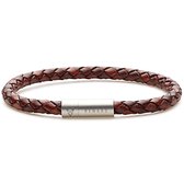 Renard Braided Single Wrap Armband  - Bruin