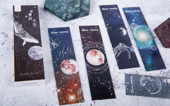 Signets sur les baleines de l'espace | Marque-page | Signets mignons de baleines mignonnes | 30 Signets différents | Baleines | Les astronautes | Galaxies | Espace | Étoiles | Signes astrologiques | Animaux