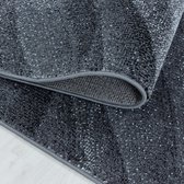 Modern laagpolig vloerkleed Ottawa - grijs 4206 - 80x150 cm