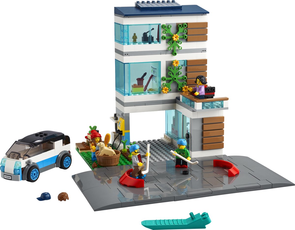 LEGO 60286 City Le Tout-Terrain de Secours de la Plage Jouet de Construction Mini-Figurine Requin Idée Cadeau Enfant 5 Ans 