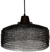 Hanglamp van spiraal ijzerdraad L bruin 37 cm 102002032