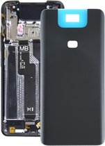 Glazen batterij achterkant voor Asus Zenfone 6 ZS630KL (Jet Black)