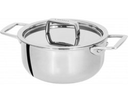 Cristel Castel’Pro steelpan + deksel F12CPF