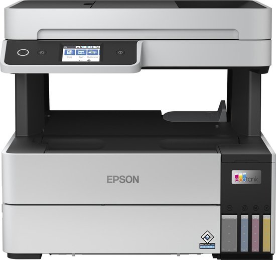 Epson EcoTank ET-2820, Imprimante multifonction Noir, Jet d'encre,  Impression couleur, 5760 x 1440 DPI, A4, Impression directe, Noir