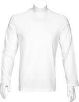 T'RIFFIC® EGO T-shirt Lange mouw Single jersey 100% katoen Wit size S