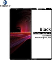 Voor Sony Xperia 1 III PINWUYO 9H 2.5D Volledig scherm gehard glasfilm (zwart)