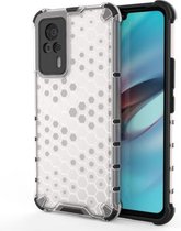 Voor vivo S9e schokbestendige honingraat pc + TPU-hoes (wit)