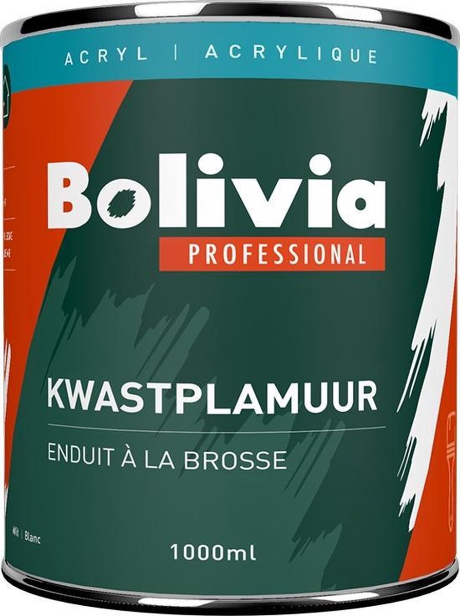 Bolivia Aqua Kwastplamuur - 1 Liter