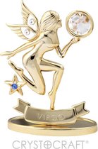 Sterrenbeeld Virgo (Maagd) 24 k verguld met Swarovski kristallen