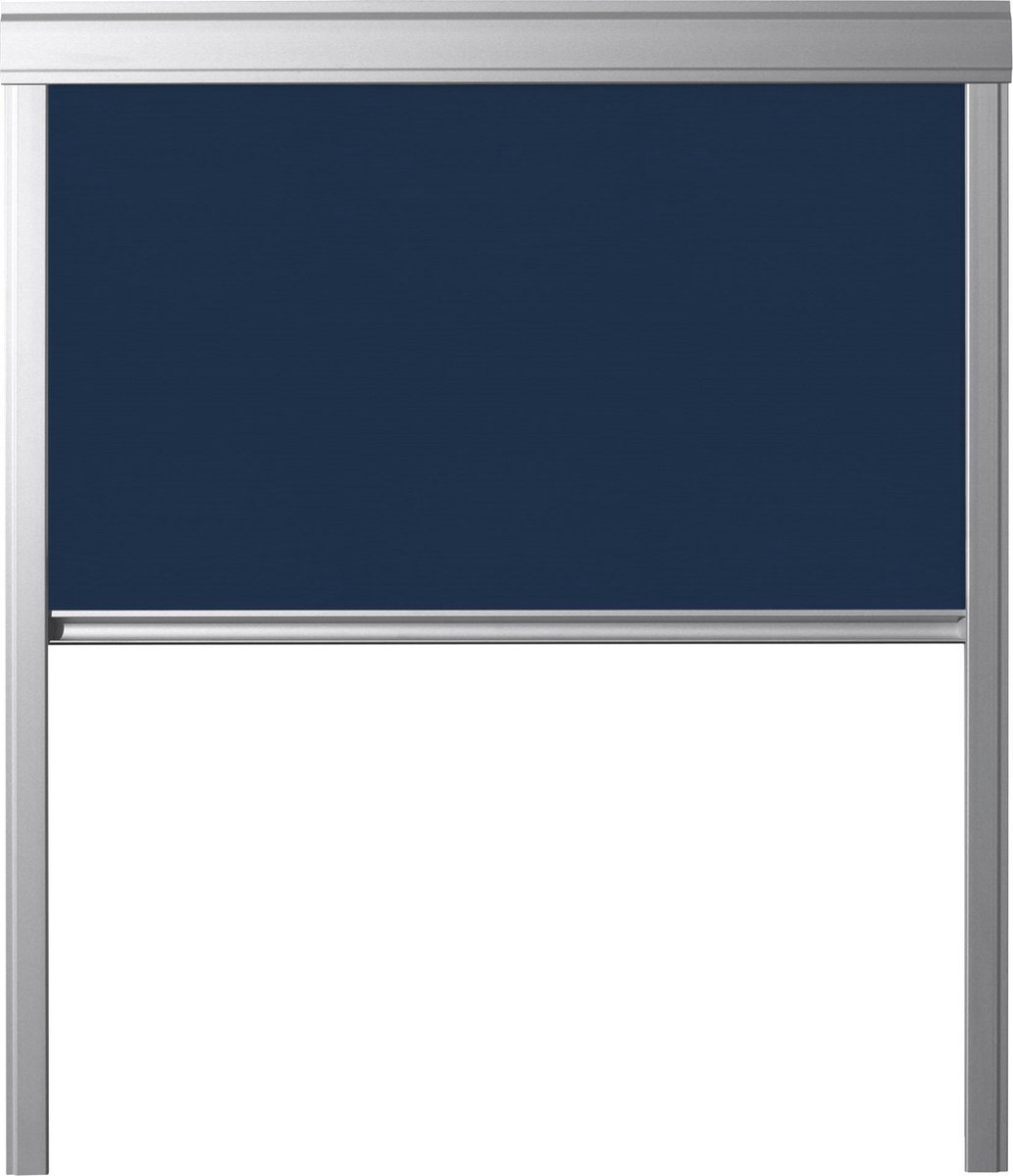 Timlux Verduisterende rolgordijnen voor FAKRO | Blauw | FTS FTP 12 (134x98)