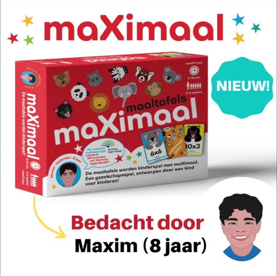 maXimaal Maaltafels Keersommen educatief speelgoed - rekenen, en delen wordt... | bol.com