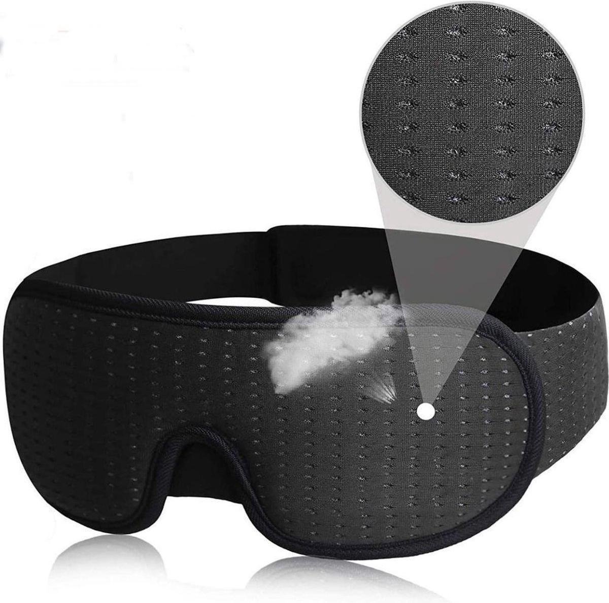 Vardaan Luxe 3D Slaapmasker - Traagschuim, Verduisterend, Comfortabel - Oogmasker - Professionele Slaapmasker - 3D Ergonomisch - 100% Verduisterend - Powernap - Relax Luxe Slaapmasker - Anti Rimpel - Cadeau Tip - Mannen, Vrouwen en Kinderen